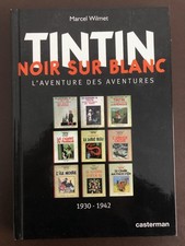 TINTIN NOIR SUR BLANC