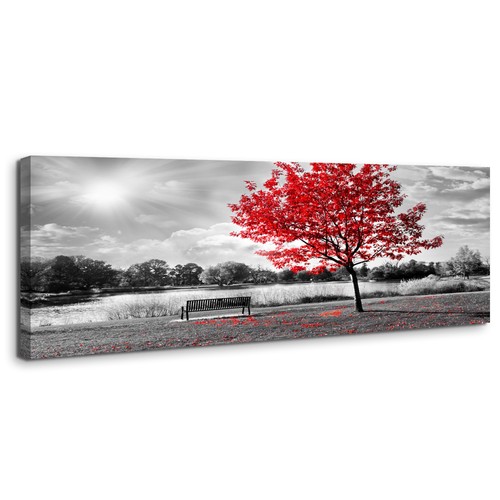 Image sur toile 120x40cm - , arbre