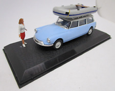 AU916 ELIGOR / CRAFT BASE 1/43 1:43 CITROEN ID BREAK ROOFTOP ZODIAC BOAT