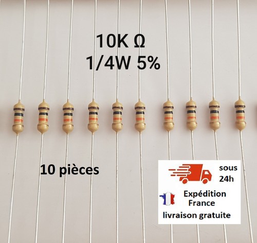Résistance 10kohm pièces - 10kohm, 10