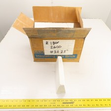 Brique Réfractaire Isolante BNZ No.3 2600° 9" x 4,5" x 2,5" Boîte De 14