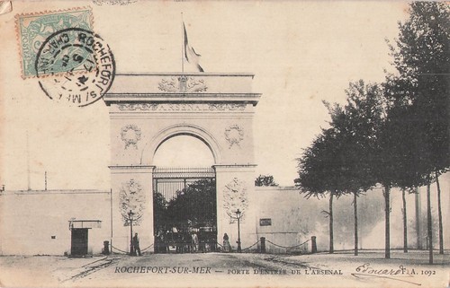 Rochefort sur mer porte - rochefort-sur-mer,