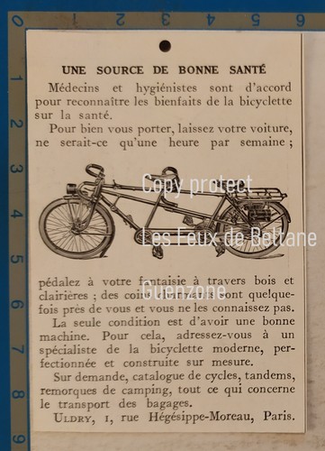 Velo tandem uldry - tandem,