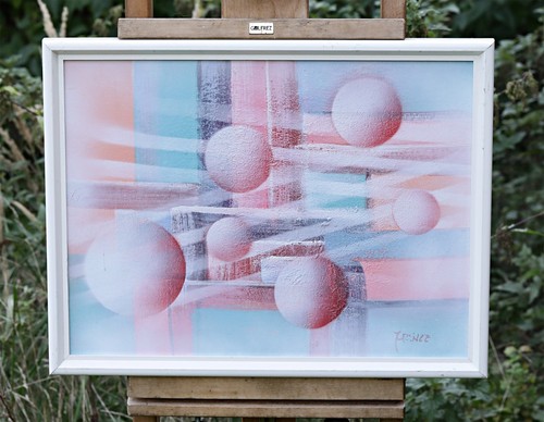 Tableau huile sur - tableau, signé