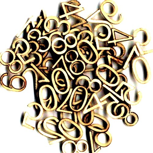 Embellissement chiffres en - embellissement, 66