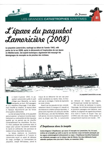 Catastrophe maritime l epave - catastrophe, /