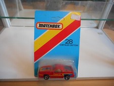 Matchbox Chrysler Dodge Daytona Turbo Z en rouge sous blister