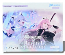 Hololive OCG English Set 02 Quintet Spectrum Booster Box Display New Sealed