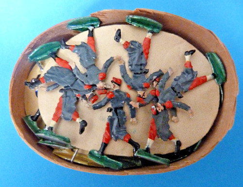 Plats étain zinnfiguren - plats,