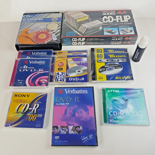 Dvd vierges avec kit - dvd-r,