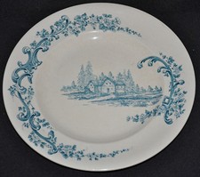 Vintage LONGWY Plate POMPADOUR