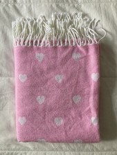 Plaid motif cœurs Zara Home