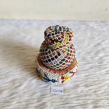 Vintage Handmade Beads Art Pot Cloth Carrying Ring Support for Head Loads CL136