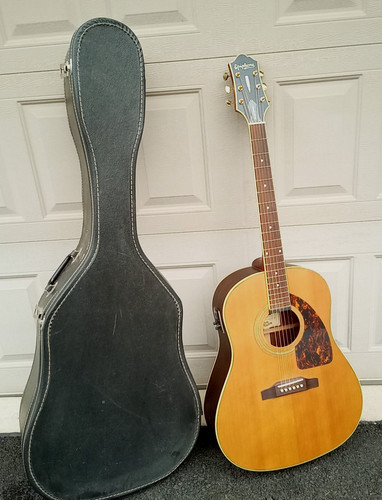 Epiphone masterbuilt accoustic - epiphone,