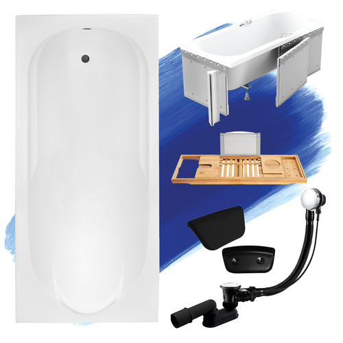 Baignoire rectangulaire bona - baignoire,