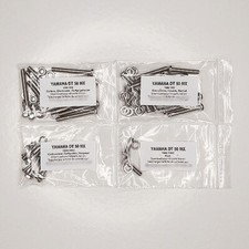 YAMAHA DT 50 MX 1986-1992 Kit vis CRUCIFORME inox moteur complet DT50MX 