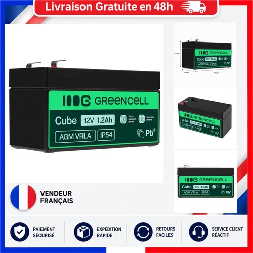 Green cell batterie agm - batterie,