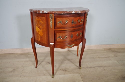 Commode demi lune transition - demi-lune,
