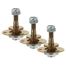 3pcs Iron Rocking Chairs