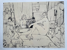 Marcel GONZALEZ  Nu Féminin