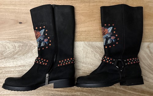 Bottes harley davidson - harley, noir