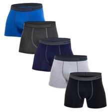 Lot 5 Boxers Homme Coton