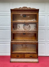 Antique 1800s Quarter Sewn Oak