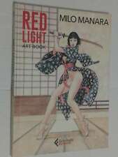 MILO MANARA- RED LIGHT-volume of illustrations-art book-limited edition feltr...