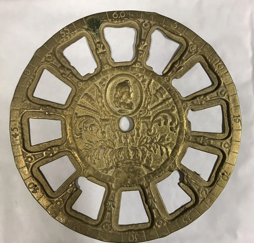 Cadran brass uhr dial - , 20,5cm