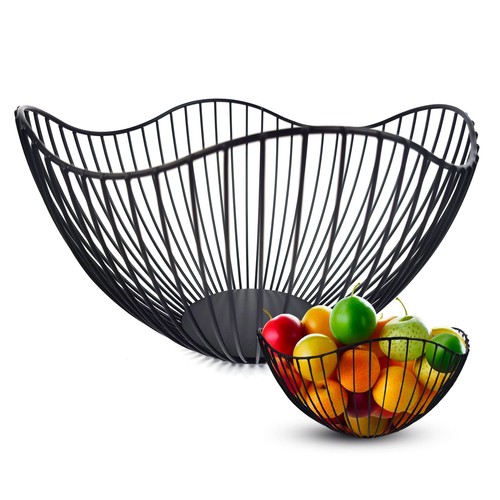 Maypes metal wire fruit - metal, basket