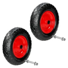 2x 15" Roue de brouette