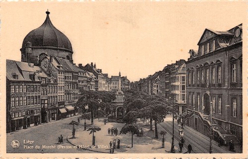 Belgique liege place marche - liege,