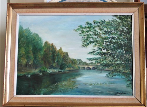 Huile sur toile - , irène