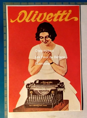 Olivetti machine écrire - à,
