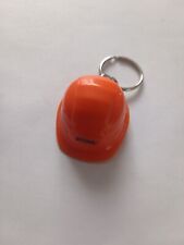 Porte-clés Casque Orange Bucheron Tronçonneuse STIHL Keychain vintage 90'