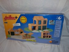 Neuf LOISIRS CREATIFS ENFANT VILLA MAISON en VRAIES BRIQUES TEIFOC+ 6300 New