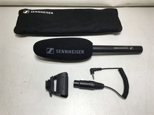 Used Sennheiser MKE600 Camcorder Shotgun Microphone Black