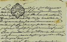 1753 Côte-d'Or: marché de