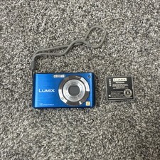Panasonic LUMIX DMC-FS15 12.1MP Slim Compact Digital Camera - Blue