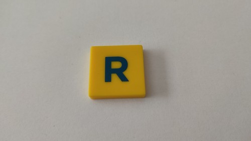 Lettre pièce détachée jeu - r,