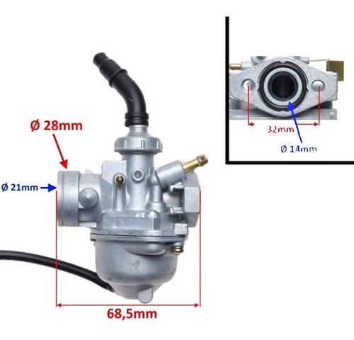Carburateur pour honda 50 - honda, pc