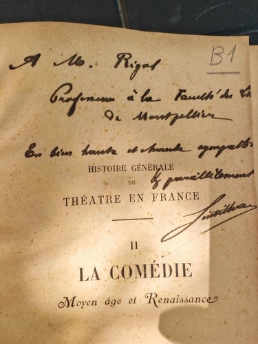 Ouvrage ancien 1904 autographe - ancien,