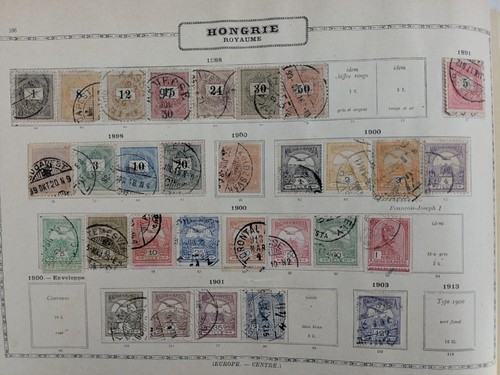 Timbres hongrie grand lot - hongrie,