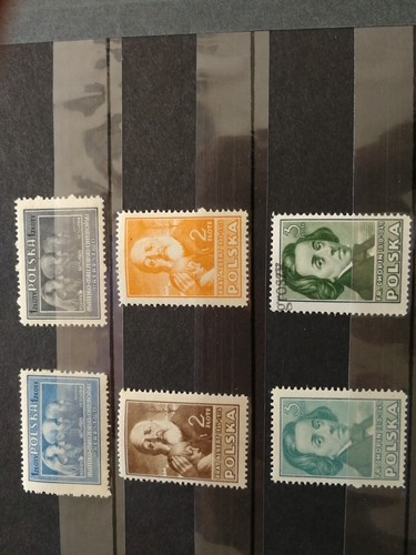 Timbres pologne neufs - timbres,
