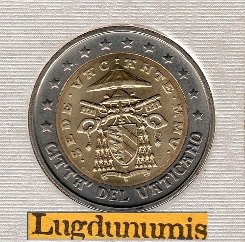 Vatican 2005 euro siège - 2005, 2
