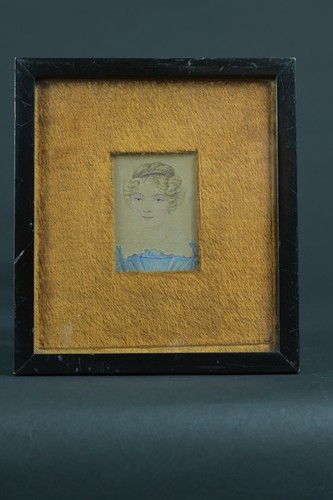 Ancien tableau miniature - tableau,