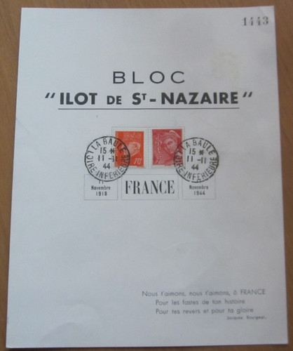Bloc ilot nazaire la - ilot, st-nazaire
