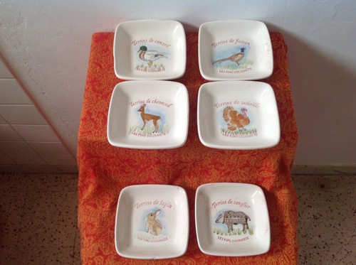 Six coupelles service - coupelles, "
