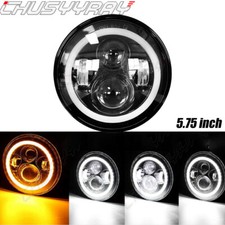 For Yamaha Virago 250 750 535 1100 Vmax 1200 5.75" LED Headlight Projector Hi&Lo