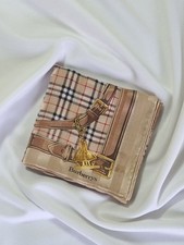 Foulard Burberry en coton soie